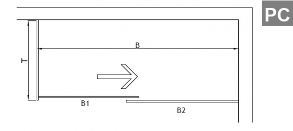 S-200 - Set C2Fix  PC, L = 2000 mm